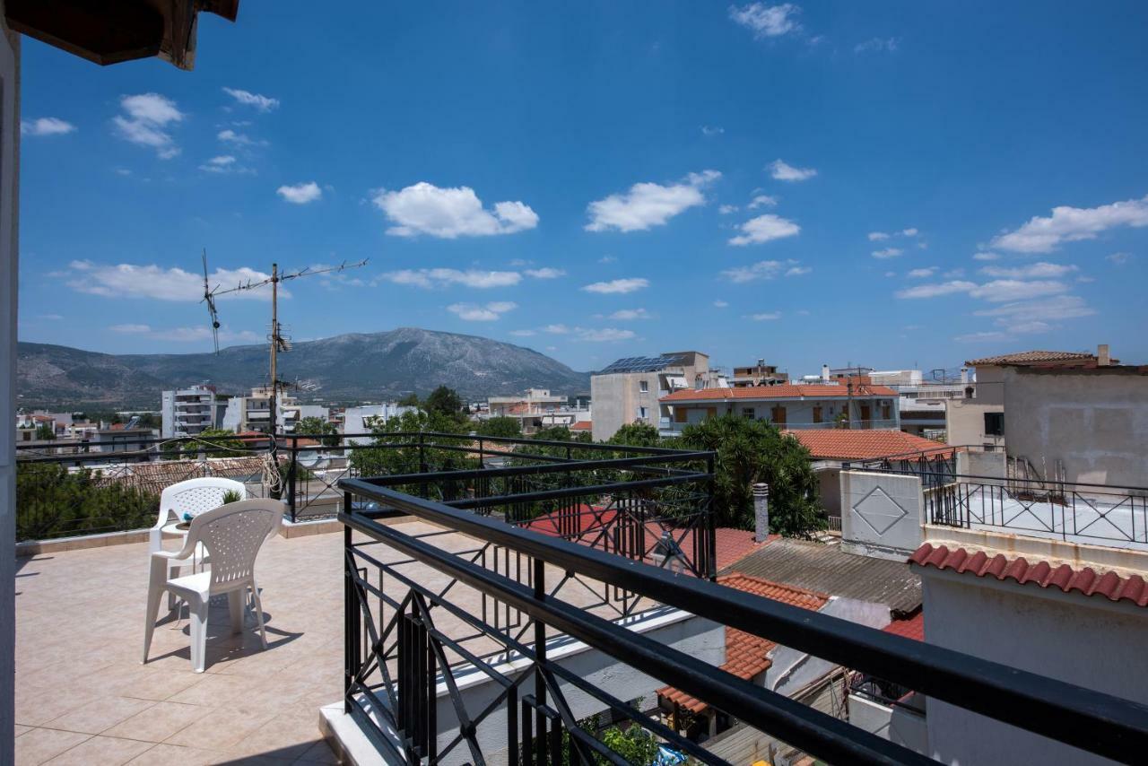 Top Floor Modern Studio In Central Koropi Apartment Exterior foto
