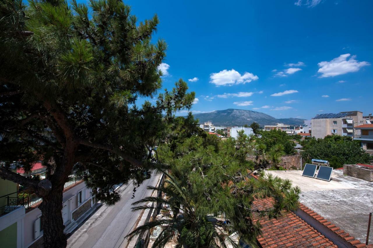 Top Floor Modern Studio In Central Koropi Apartment Exterior foto